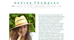 Desktop Screenshot of andreathompson.ca